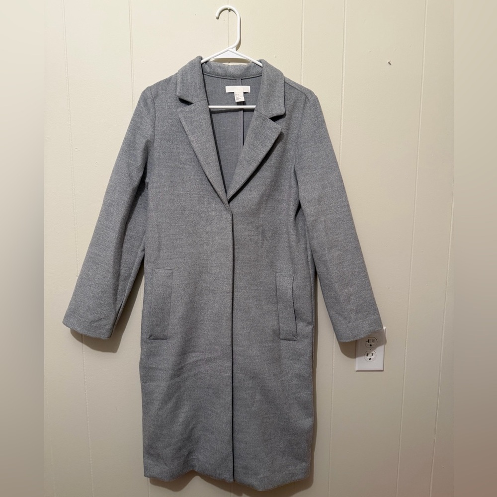 H&M Classic Gray Trench Coat